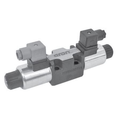 AD3E01CM3 Directly controlled hydraulic valve with emergency control, 24 V DC, NG06