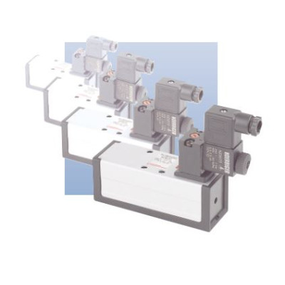 S20 581RF-1 5/2 air valve ISO1 without coil and connector. Permanent signal control.