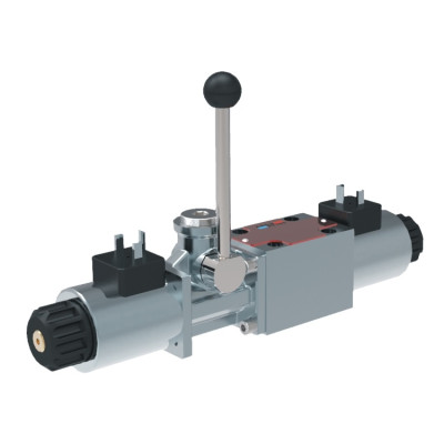 RPER3-063H11 / 01200E1 / 1A19 Electro-hydraulic slide valve with manual lever