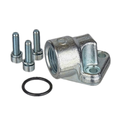 RPA 2 / 40-1 / 2 "M Flange-elbow, size 2, hole spacing 40 mm, G1 / 2"