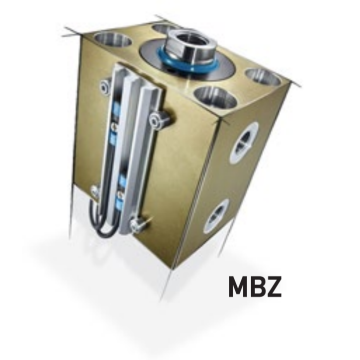 MBZ 160.25 / 16.25.201.006.OM Hydraulik-Blockzylinder MERKLE, 160 bar, 25 / 16-0006