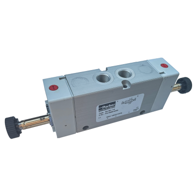 S9 581-1 / 8 5/2 way air valve. Controlled by electrical impulses