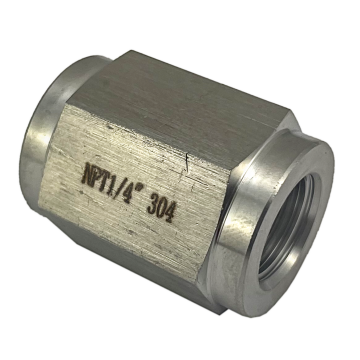 HPF-181 adapter 2x female thread G 1/4 "NPT cone, 700 bar