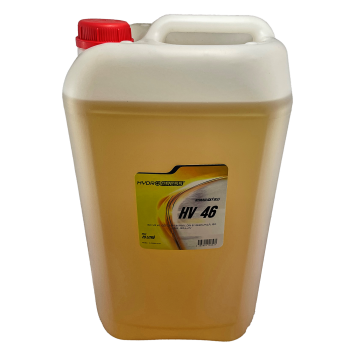 HV 46 Premium hydraulic oil, HVLP, ISO VG46, 25 liter canister pack