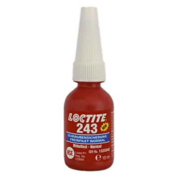 LOCTITE 243 - 10 ml, screw lock, liquid thread sealant, medium strength