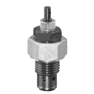 CAV 1 K throttle valve HAWE for installation in the block, 30 l/min, two-way, M16x1.5, 500 bar