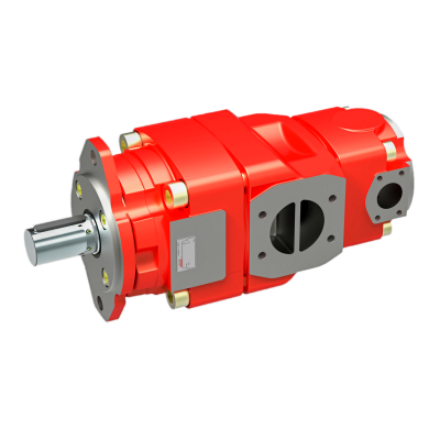 QX52-040/43-020R Doppel - Tandem BUCHER Innenzahnradpumpe