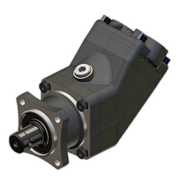 HDT 108R ISO OMFB reciprocating piston pump, 107cc/rev, G1", G5/4", 350/370 bar, right