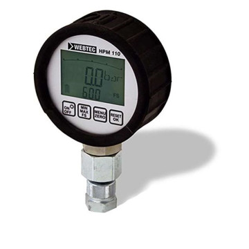 SR-HPM110MT-600 digital pressure gauge WEBTEC, pressure range 0-600 bar, female connection M16x2