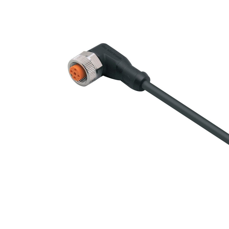 EVC007 Cable 2 meters with M12 thread. Number of pins 4. LED.