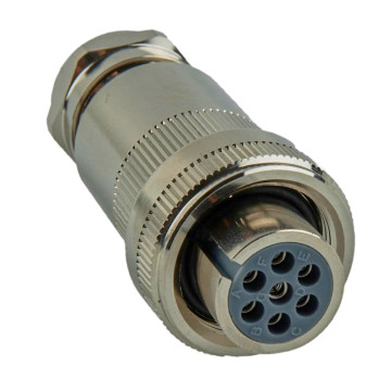 ZM-7P female metal connector, 7 pins, ATOS, main connector for integrated control card