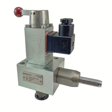 VUBVE16EDP Pressure valve with emergency control, 24 V DC, 150 l/min, 50-280 bar