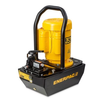 ZE2-408ME ENERPAC hydraulic unit, 2.7 l/min at 7 bar, 0.27 l/min at 700 bar