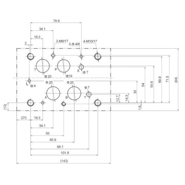 DPZO-LEB-SN-NP-270-L3/E ATOS proportional control valve, NG16, 160 l/min, 350 bar