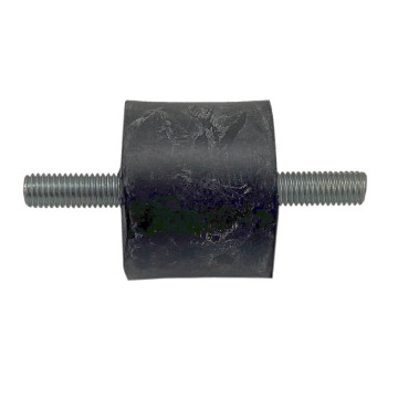 50x40x28 M10 TYPE P1 Silent block with M10 screws on both sides, diameter 50 mm, height 40 mm