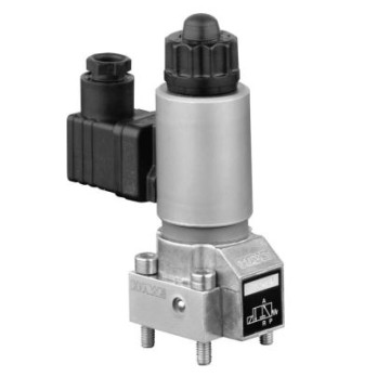 G 4-12 R-GM 24 HAWE hydraulic 4/2 way saddle valve, 24 V DC, 700 bar, 12 l/min