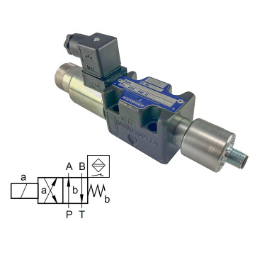 SAM220PC10PG SO973 (A1) HAWE valve with position sensing, 350 bar, 100 l/min, 24 VDC