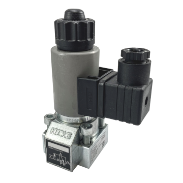 GZ 3-12-X 24 EX 55 FM hydraulic saddle valve HAWE, ATEX, 24 V DC, 700 bar, 12 l/min
