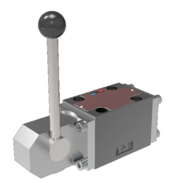 RPE3-062P51/02400E3AV-1 lever valve for plate mounting, NG06, 80 l/min, 350 bar