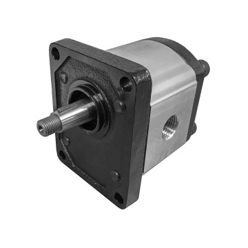 1G- 6C-DE10R ROQUET hydraulic gear pump, 6 ccm/U, 275 bar, Intake G1/2, Pressure G1/2