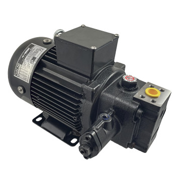 UVN-1A-1A3-15-4-Q01-6063E drive unit motor+pump NACHI, 29 l/min, 35-60 bar