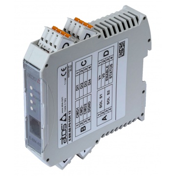 E-BM-AS-PS-05H amplifier for ATOS proportional valve, 2x solenoid