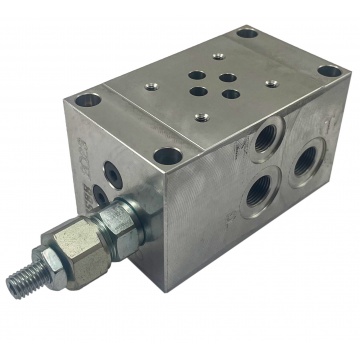 EA06-10-38-1-3-H Connection block with safety valve 50-250 bar, 1 section NG06