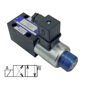 RSE4-062R11/230U-1 Directly controlled gate valve, TOS Vrchlabí, NG06, 230 V AC, 350 bar