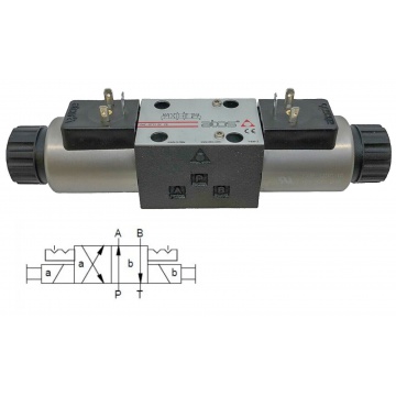 DHE-0751/2-X 24DC ATOS hydraulic spool valve with detent, NG06, 24 V DC